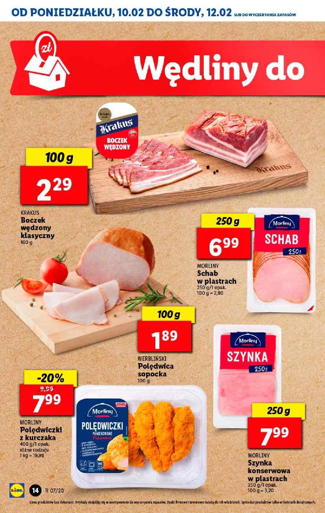 Gazetka promocyjna Lidl do 12/02/2020 str.14