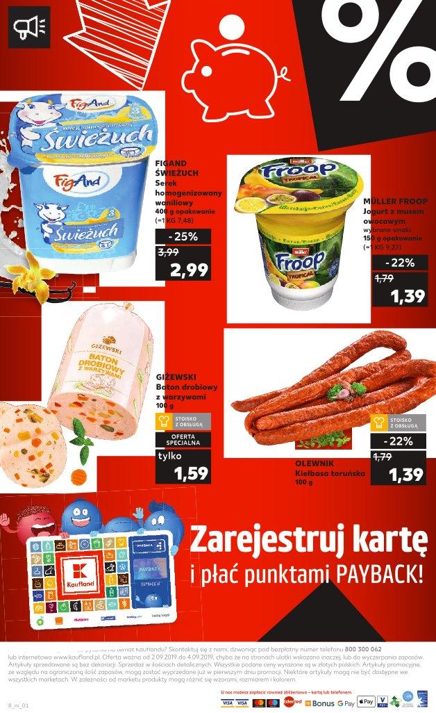 Gazetka promocyjna Kaufland do 04/09/2019 str.8