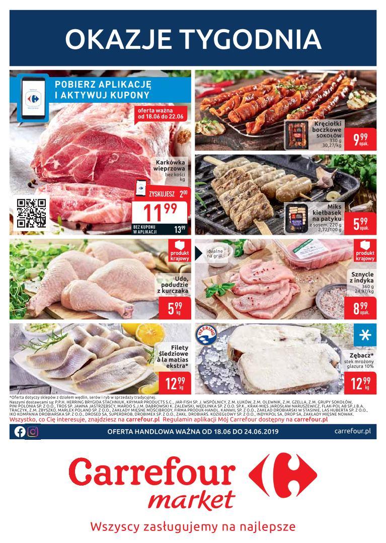 Gazetka promocyjna Carrefour Market do 24/06/2019 str.1