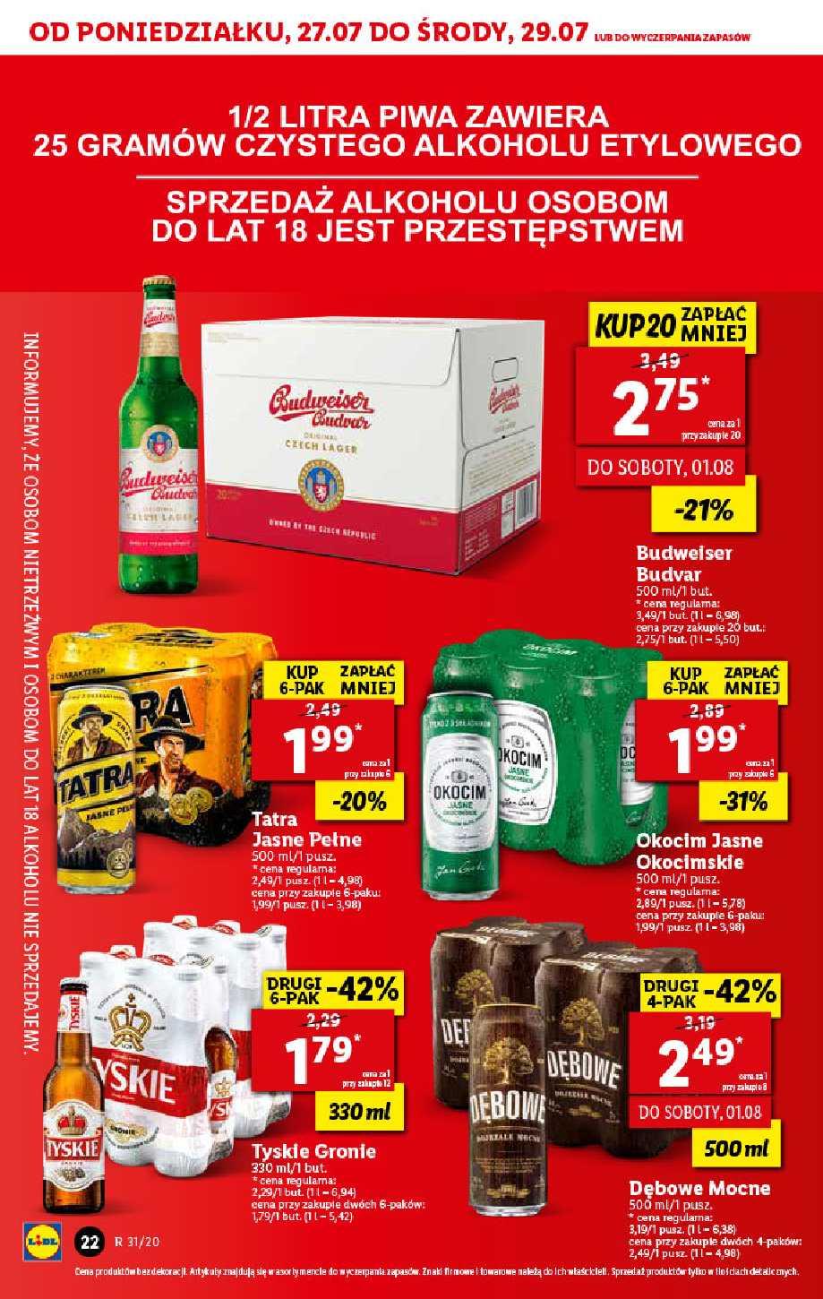 Gazetka promocyjna Lidl do 29/07/2020 str.22