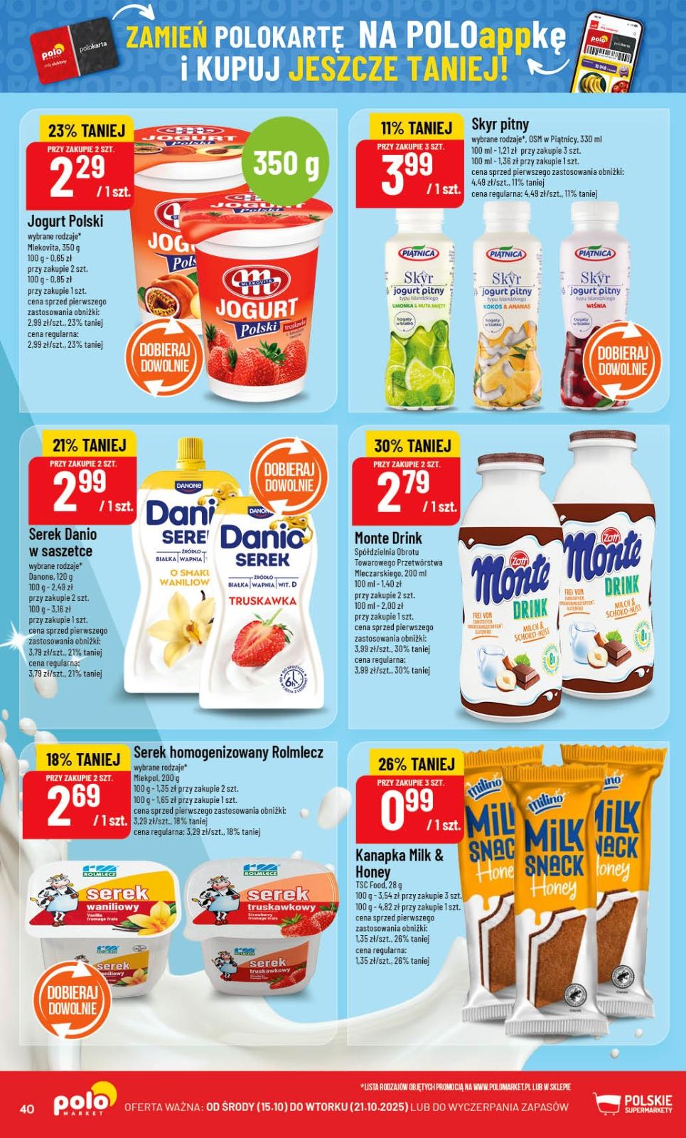 Gazetka promocyjna POLOmarket do 21/10/2025 str.40