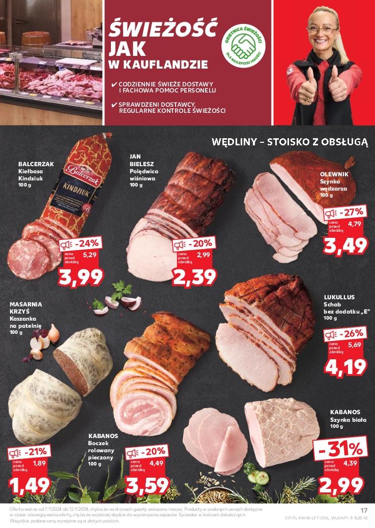 Gazetka promocyjna Kaufland do 13/11/2024 str.17