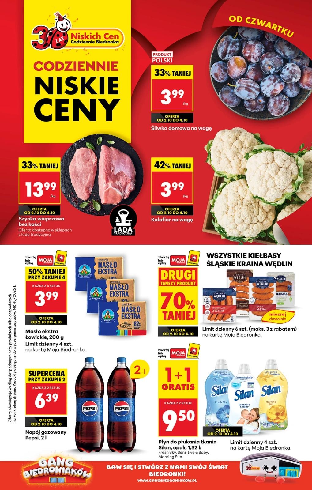 Gazetka promocyjna Biedronka do 08/10/2025 str.1