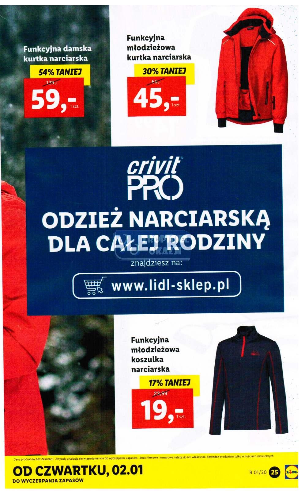 Gazetka promocyjna Lidl do 04/01/2020 str.25