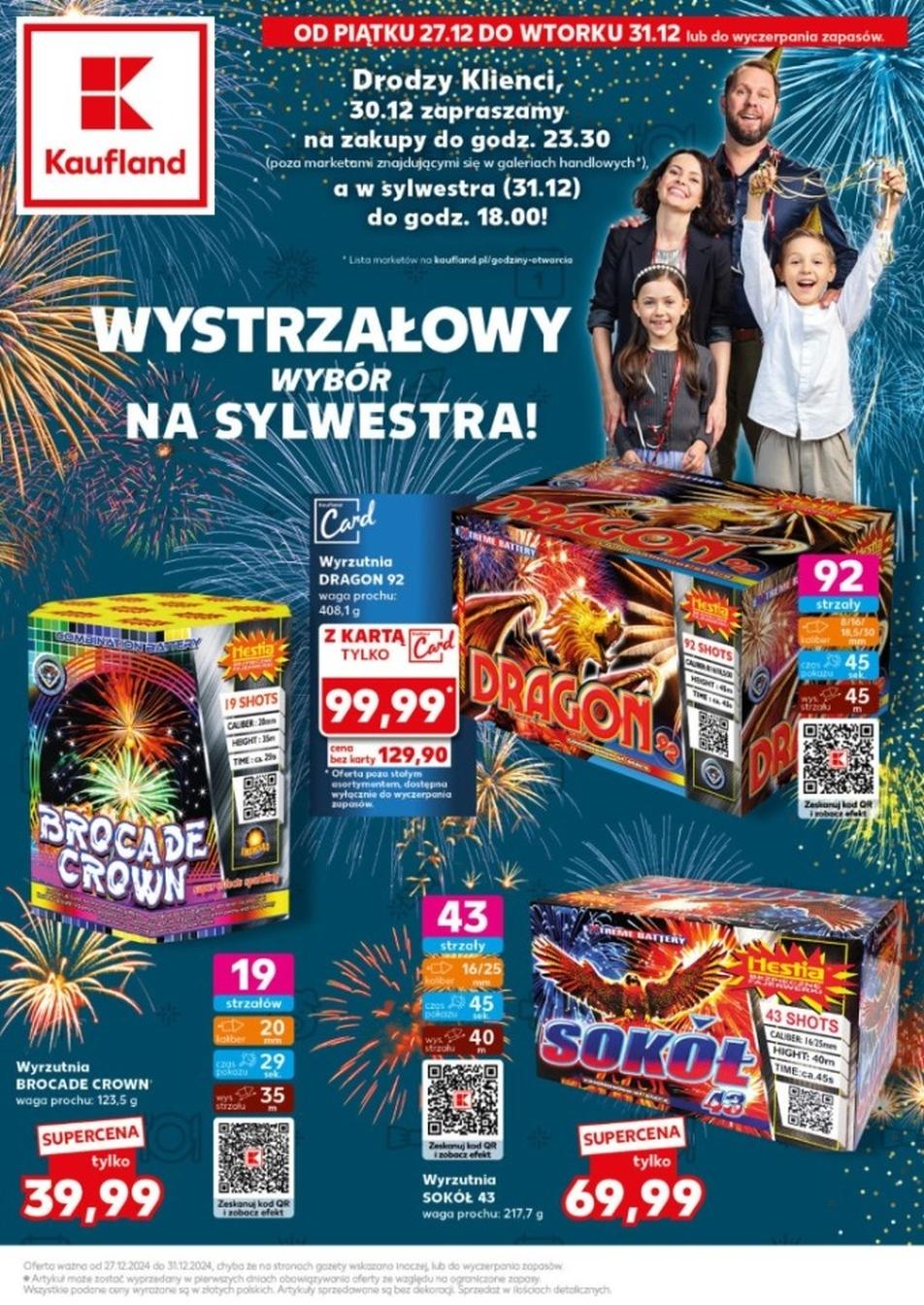 Gazetka promocyjna Kaufland do 31/12/2024 str.1