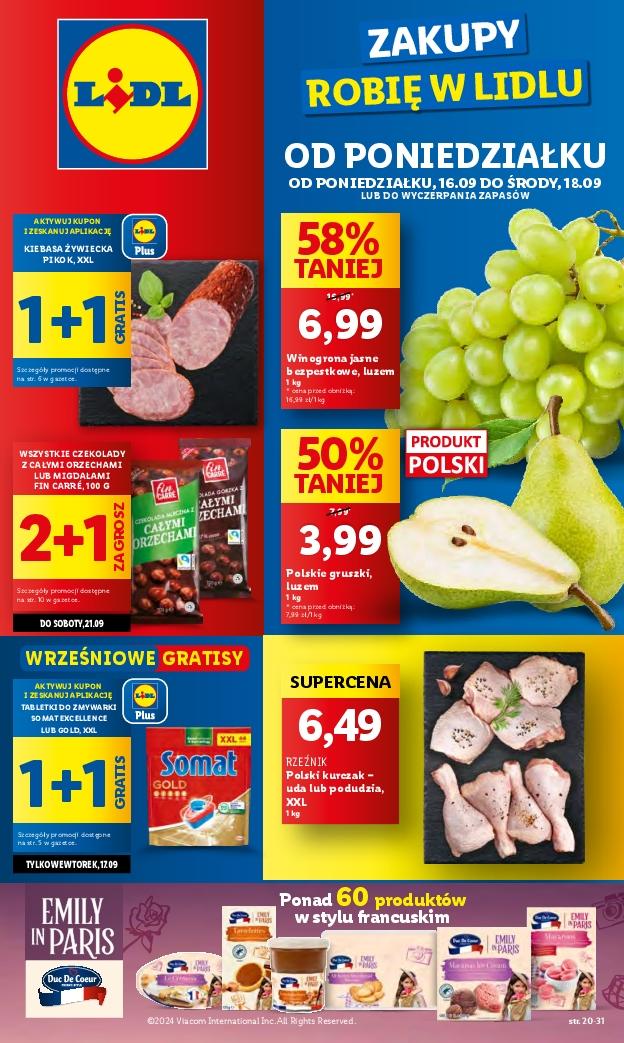 Gazetka promocyjna Lidl do 18/09/2024 str.1