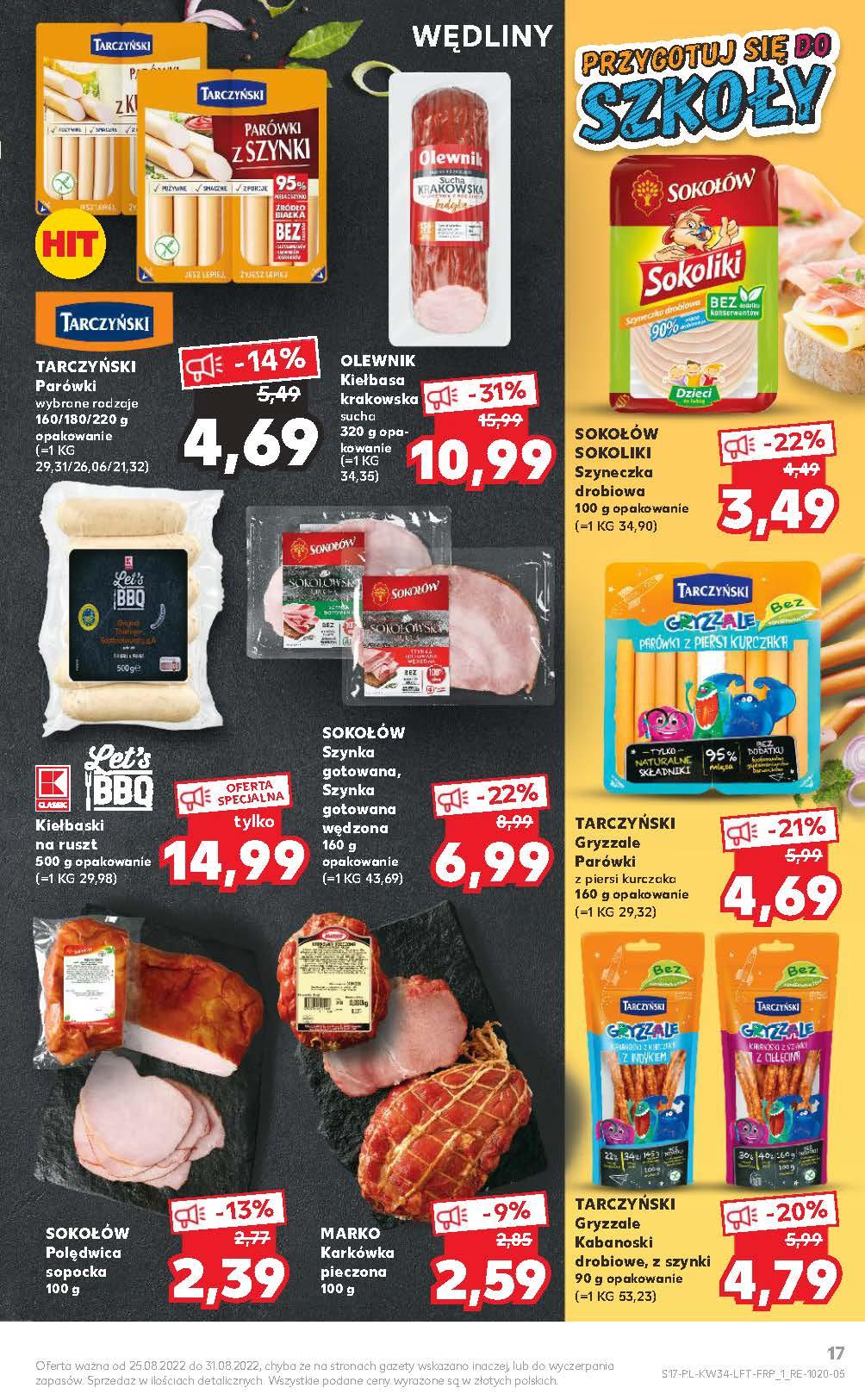 Gazetka promocyjna Kaufland do 31/08/2022 str.17