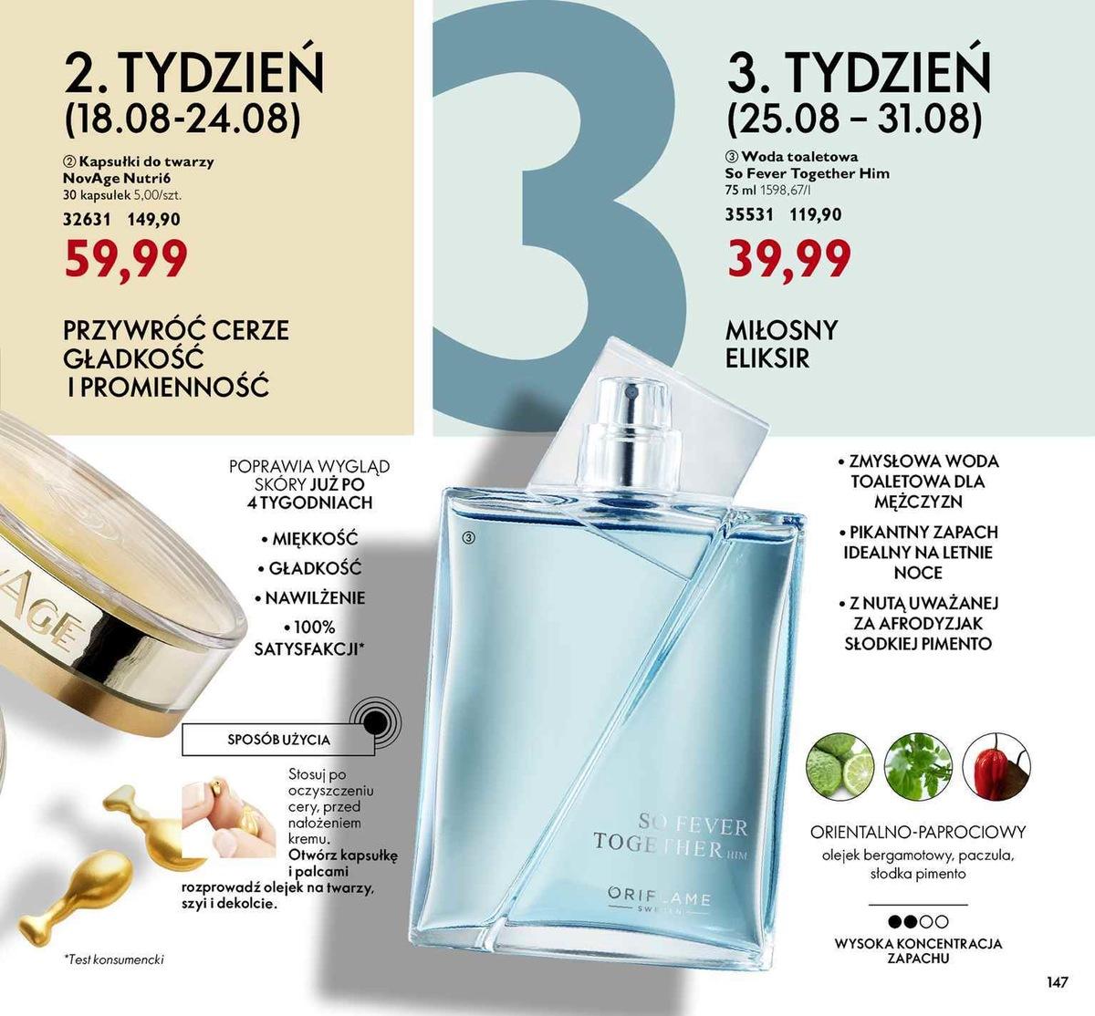 Gazetka promocyjna Oriflame do 31/08/2020 str.147