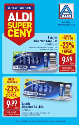 Aldi baterie 