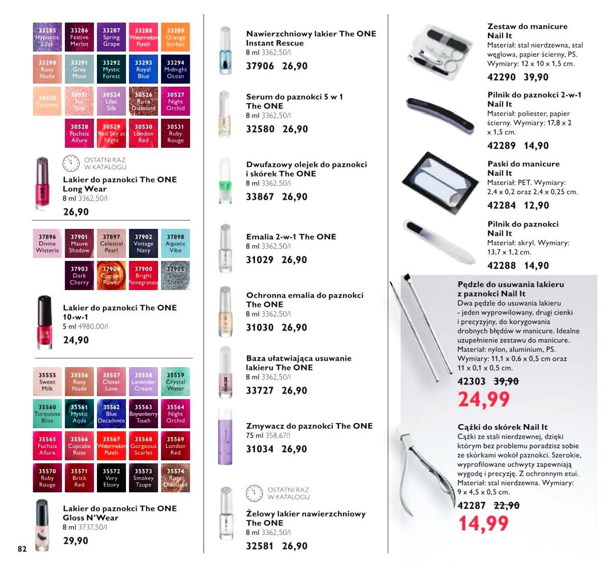 Gazetka promocyjna Oriflame do 23/11/2019 str.82