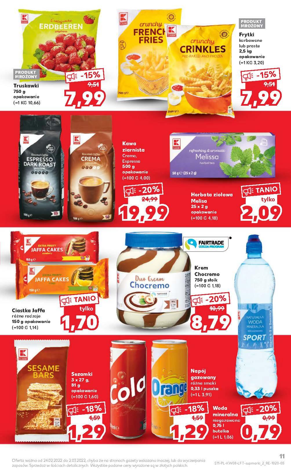 Gazetka promocyjna Kaufland do 02/03/2022 str.11