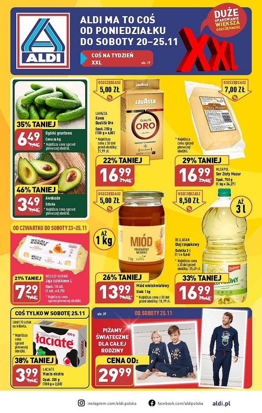 Gazetka promocyjna ALDI do 25/11/2023 str.1