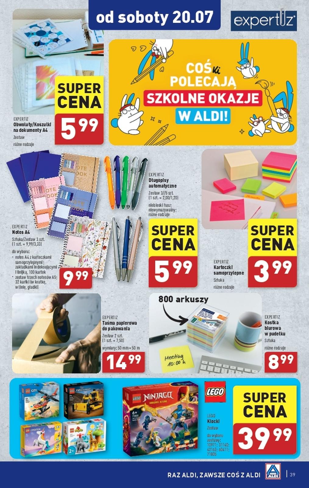 Gazetka promocyjna ALDI do 20/07/2024 str.39