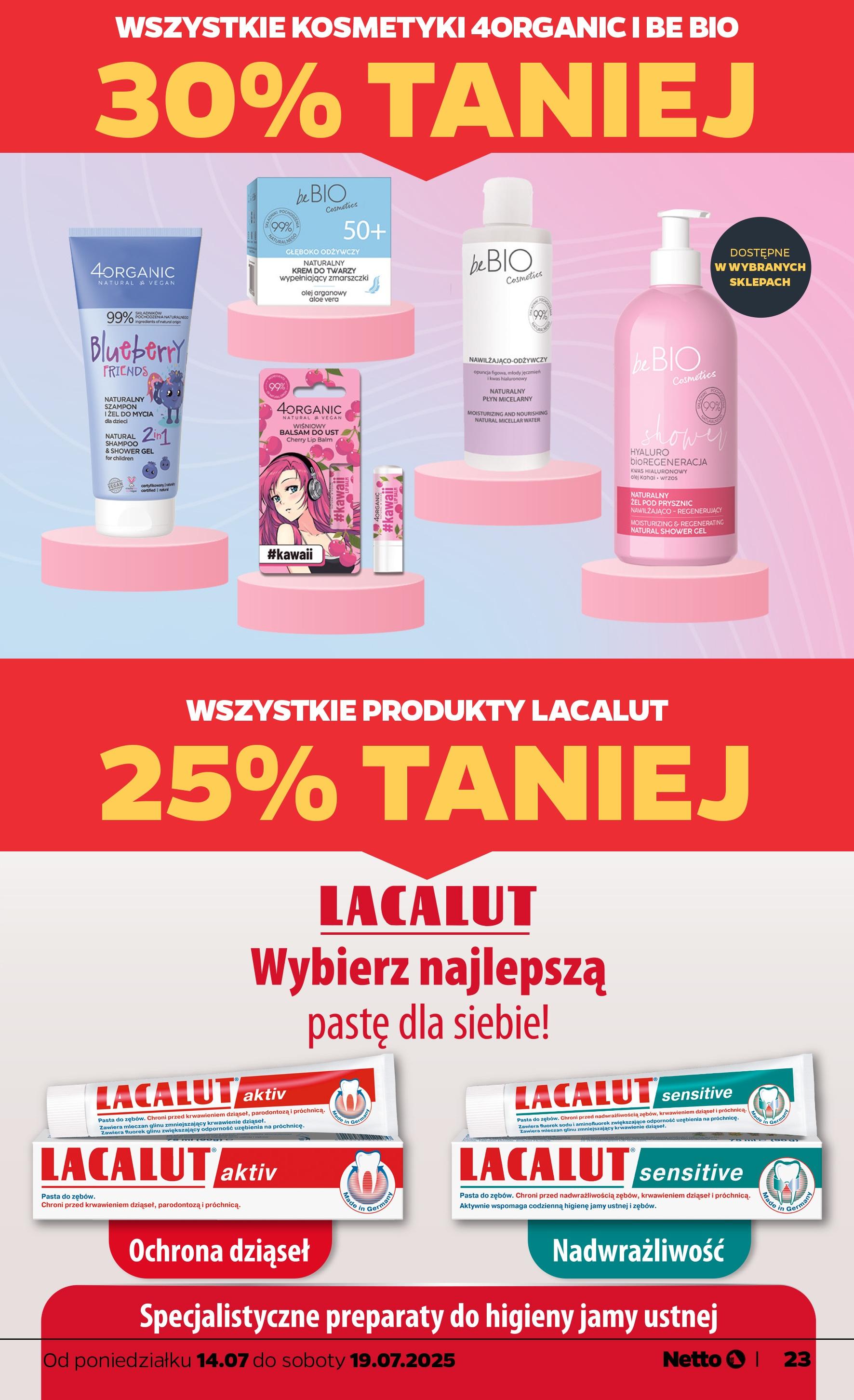 Gazetka promocyjna Netto do 19/07/2025 str.23