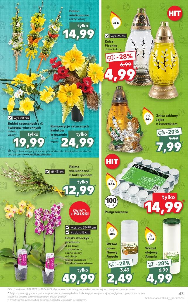 Gazetka promocyjna Kaufland do 12/04/2022 str.43