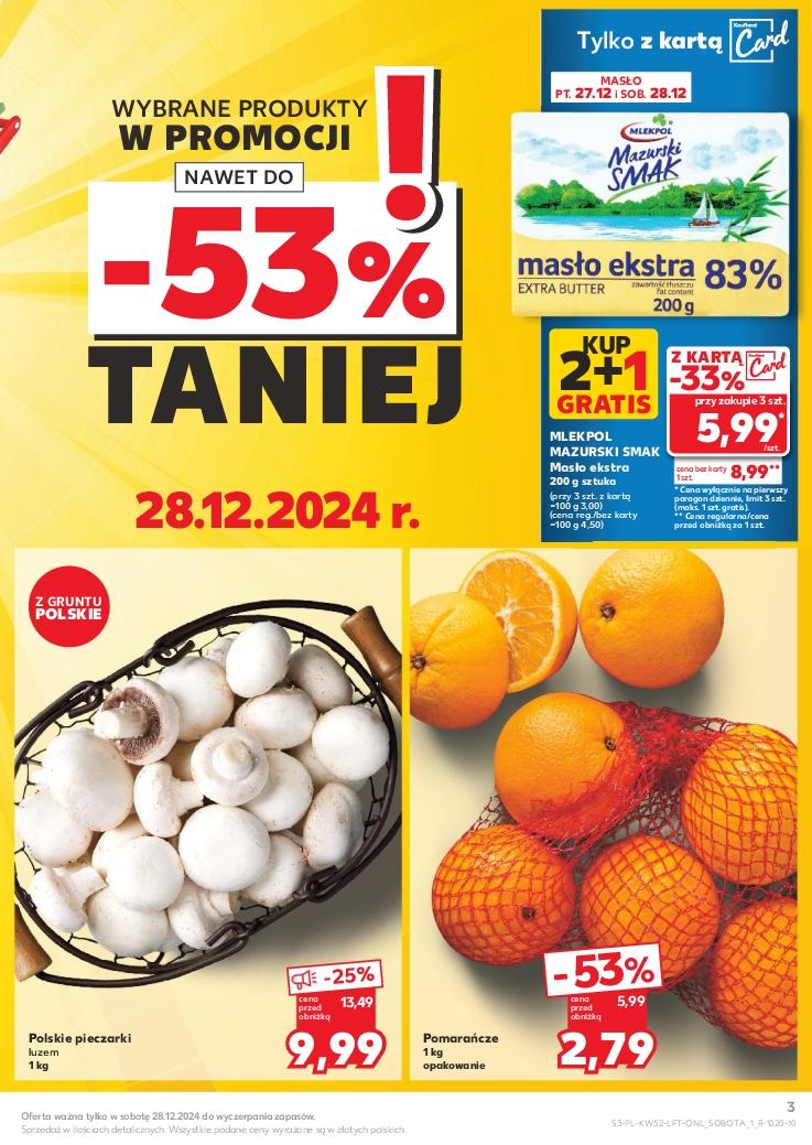 Gazetka promocyjna Kaufland do 31/12/2024 str.3