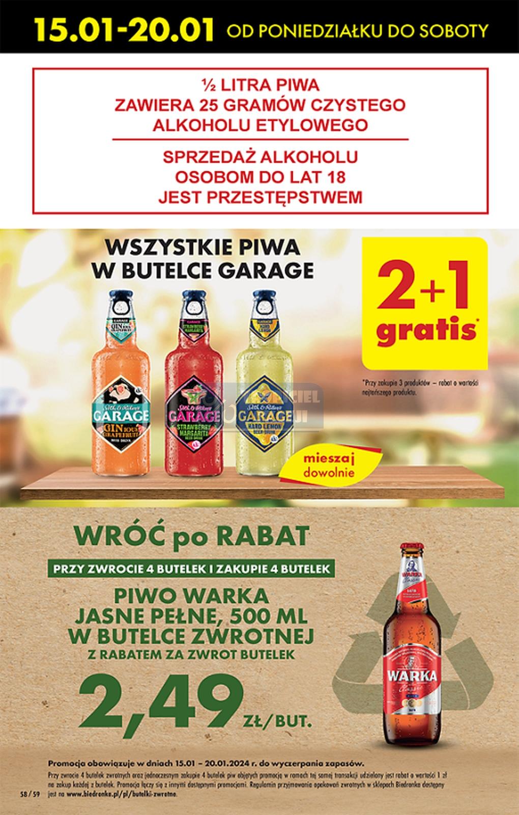 Gazetka promocyjna Biedronka do 24/01/2024 str.62