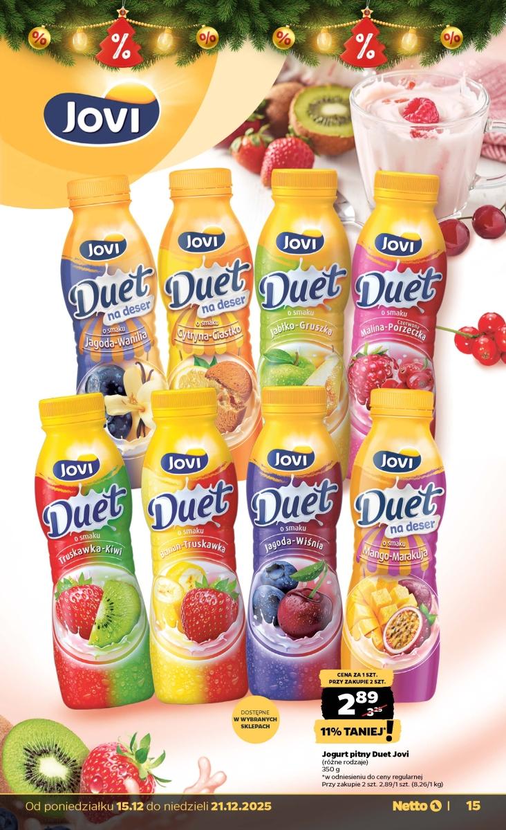 Gazetka promocyjna Netto do 21/12/2025 str.15