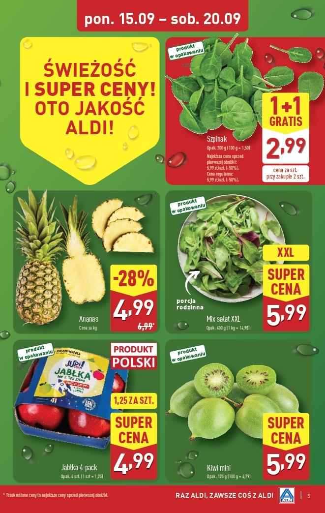 Gazetka promocyjna ALDI do 20/09/2025 str.5