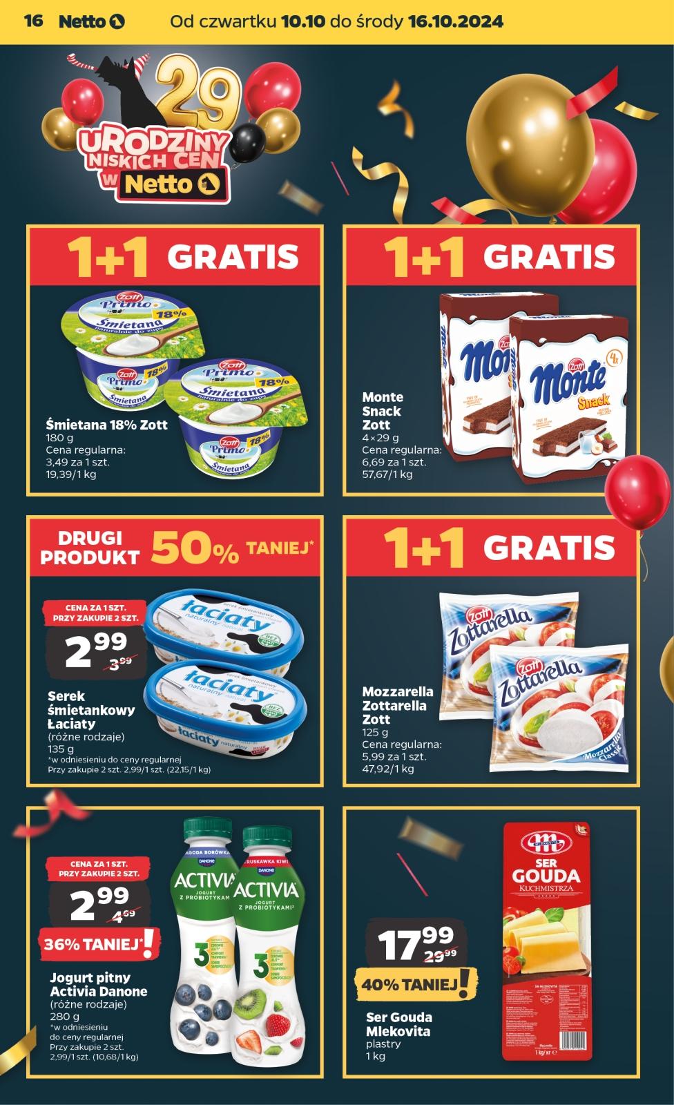 Gazetka promocyjna Netto do 16/10/2024 str.16