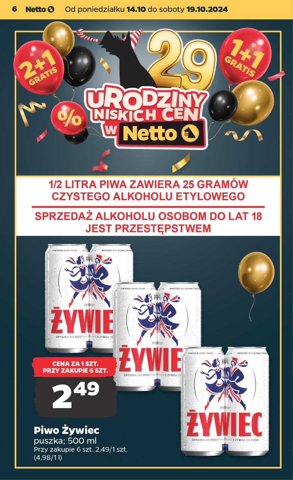 Gazetka promocyjna Netto do 19/10/2024 str.6