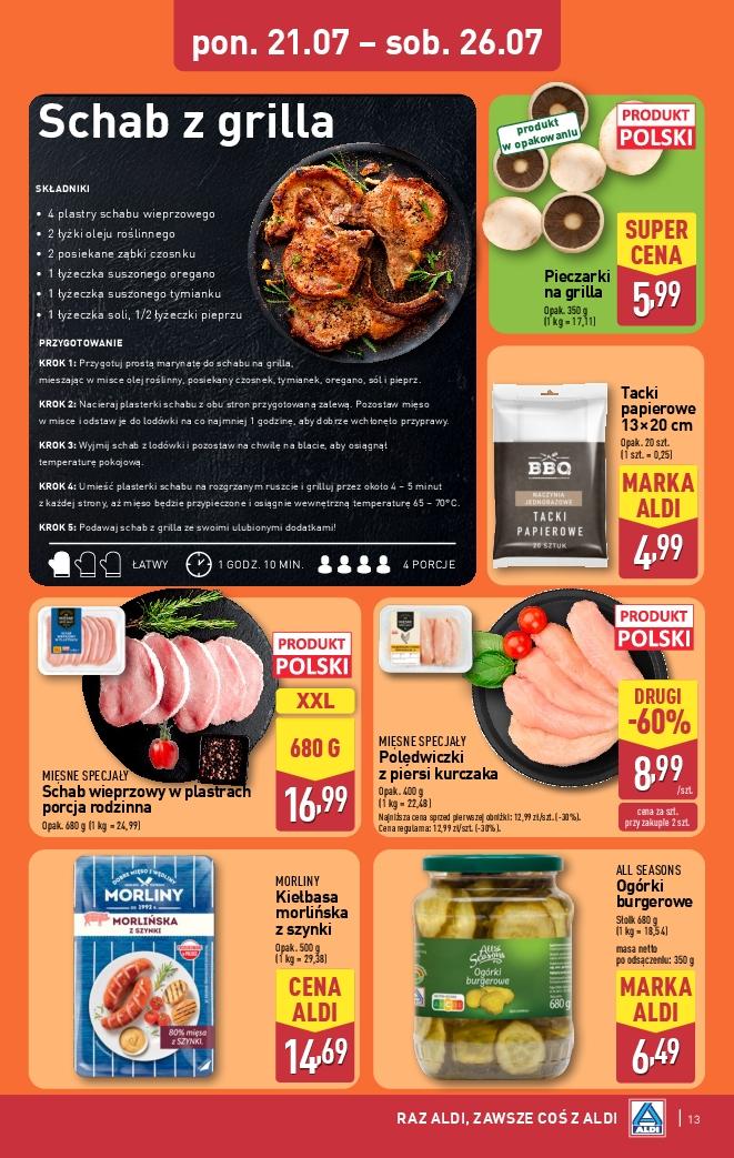 Gazetka promocyjna ALDI do 26/07/2025 str.13
