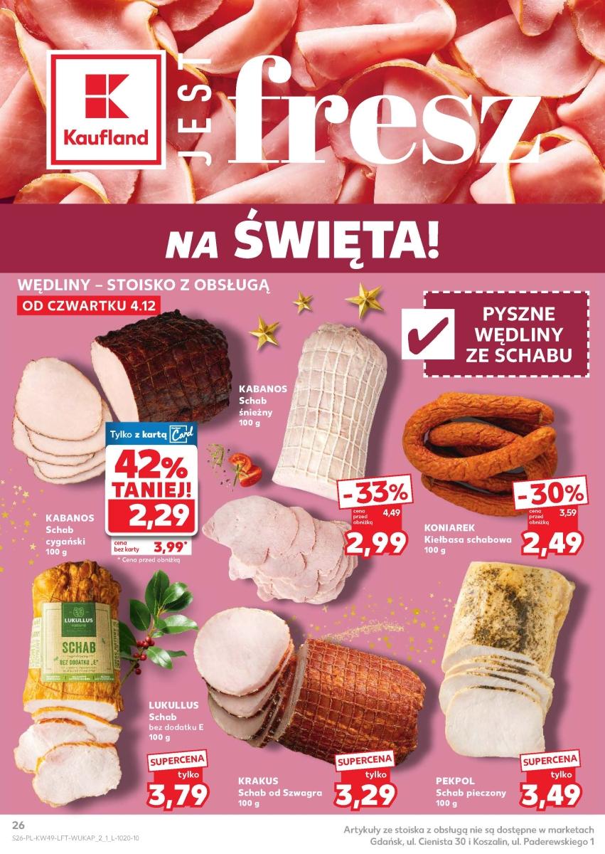 Gazetka promocyjna Kaufland do 09/12/2025 str.26