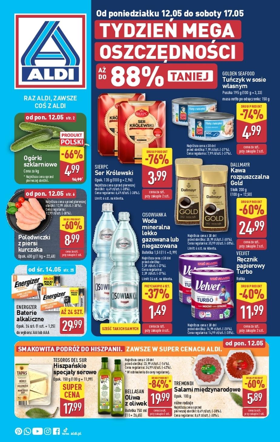 Gazetka promocyjna ALDI do 17/05/2025 str.1