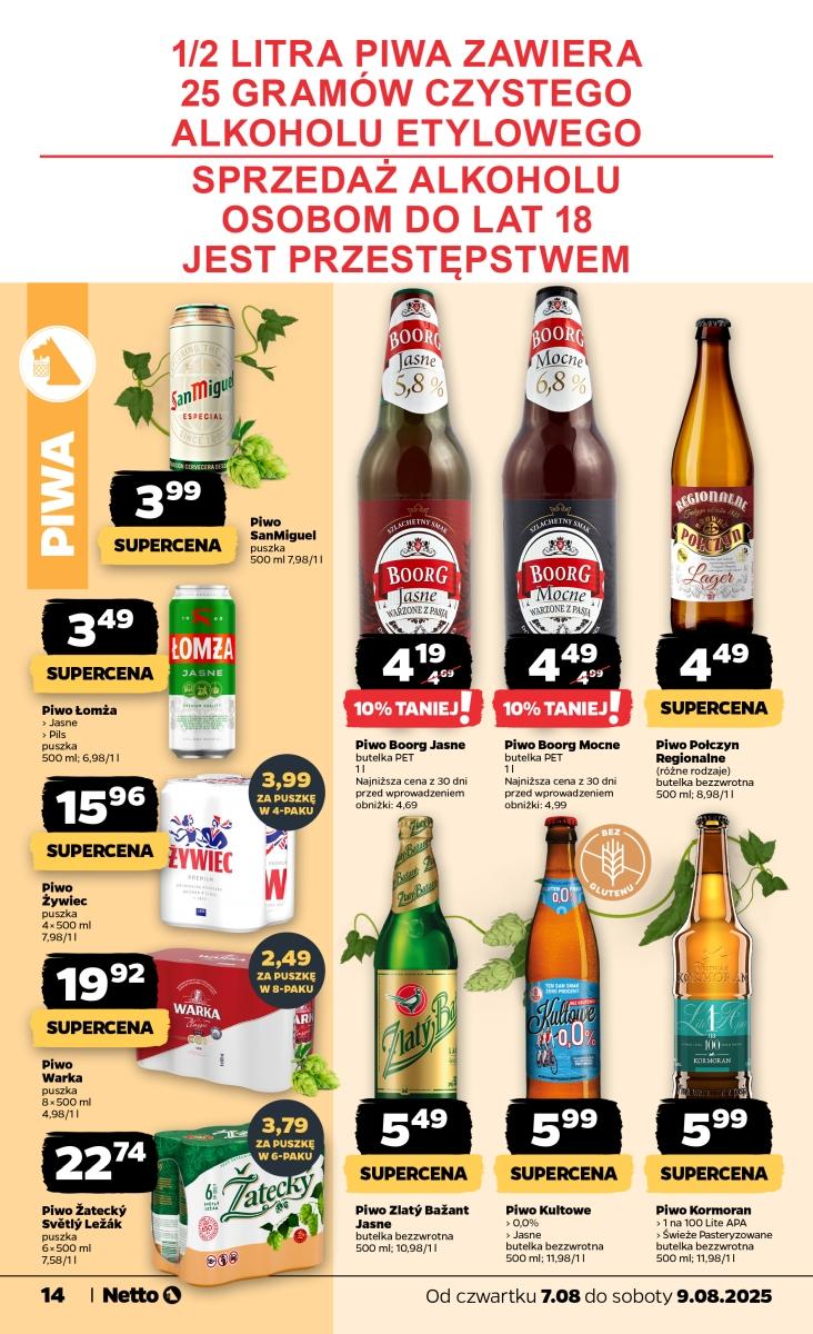 Gazetka promocyjna Netto do 09/08/2025 str.14