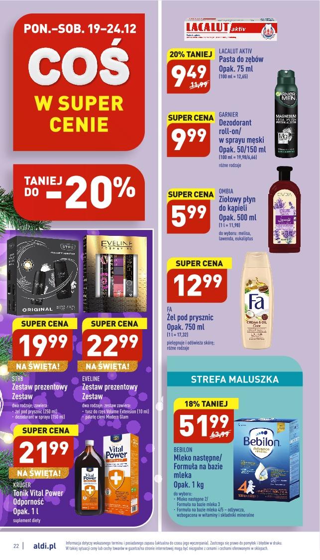 Gazetka promocyjna ALDI do 24/12/2022 str.22