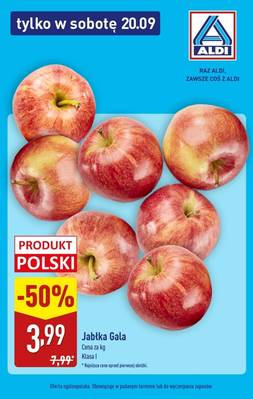 Aldi tylko w sobotę 