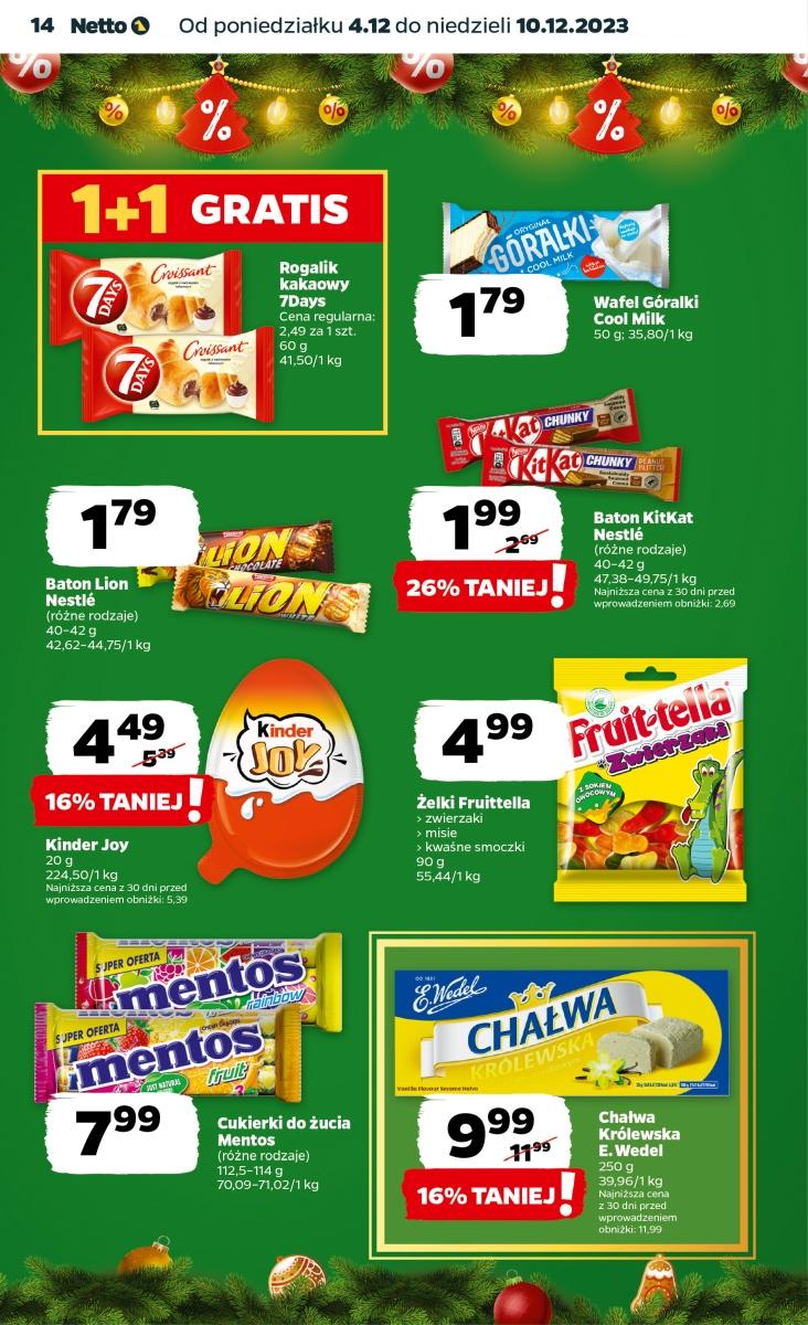 Gazetka promocyjna Netto do 10/12/2023 str.14