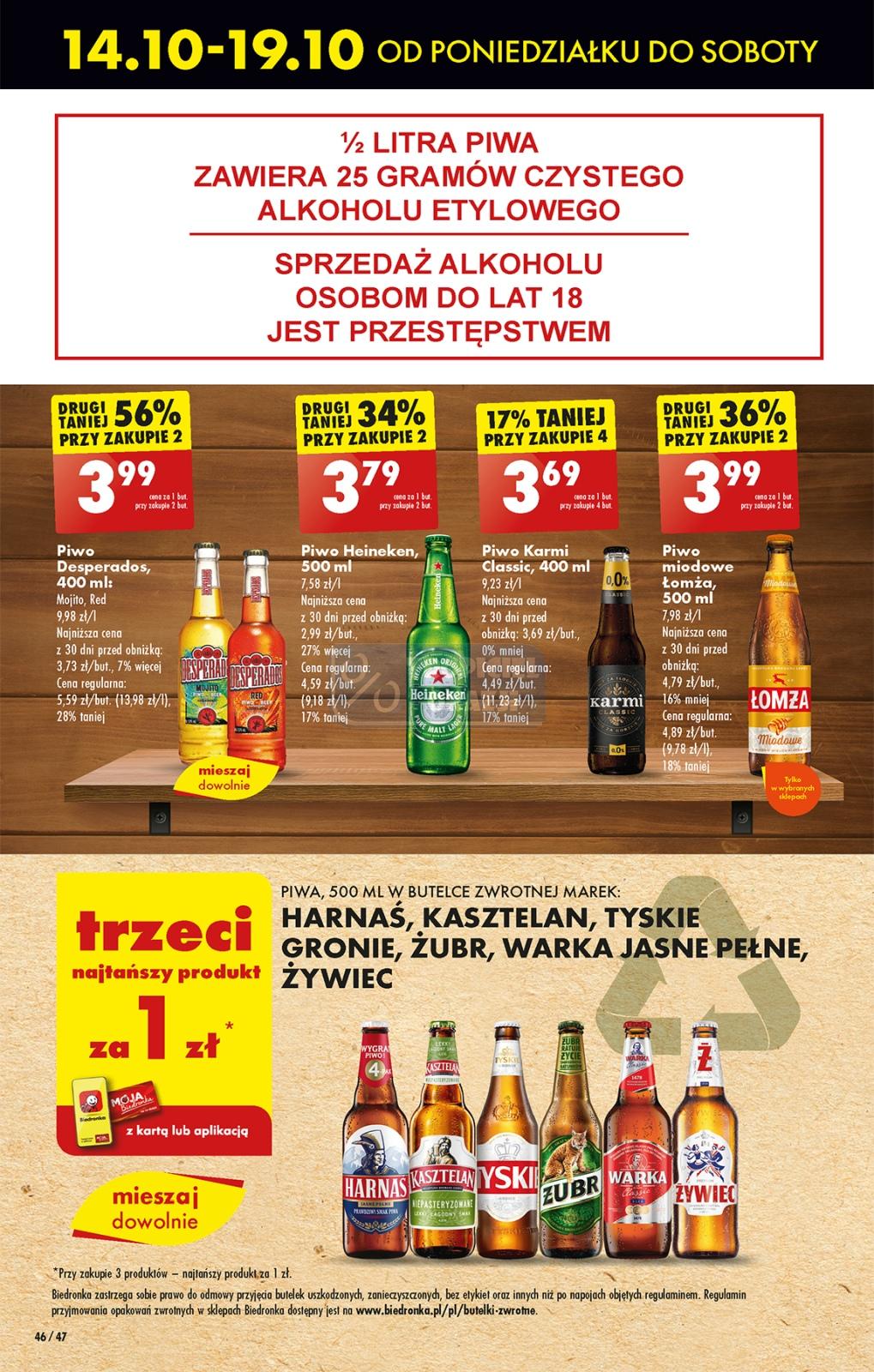 Gazetka promocyjna Biedronka do 19/10/2024 str.46