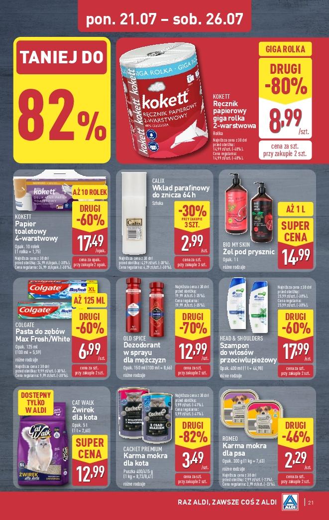 Gazetka promocyjna ALDI do 26/07/2025 str.21