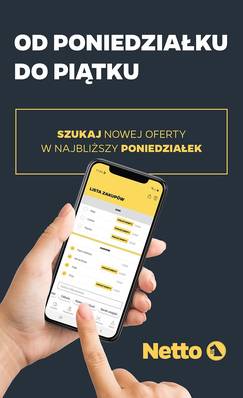 Netto od czwartku non food 