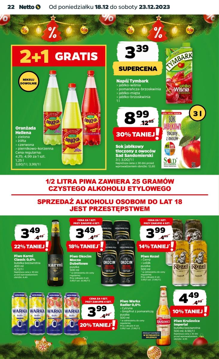 Gazetka promocyjna Netto do 23/12/2023 str.22