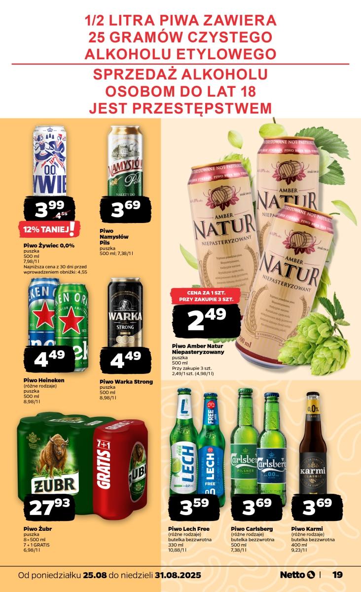 Gazetka promocyjna Netto do 31/08/2025 str.19
