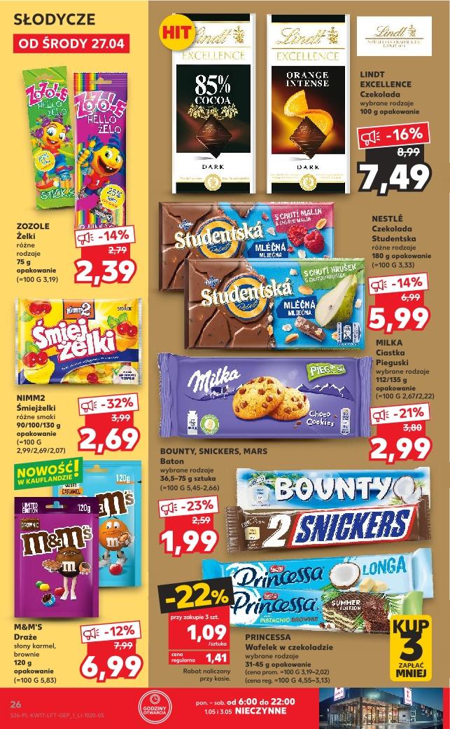 Gazetka promocyjna Kaufland do 04/05/2022 str.26