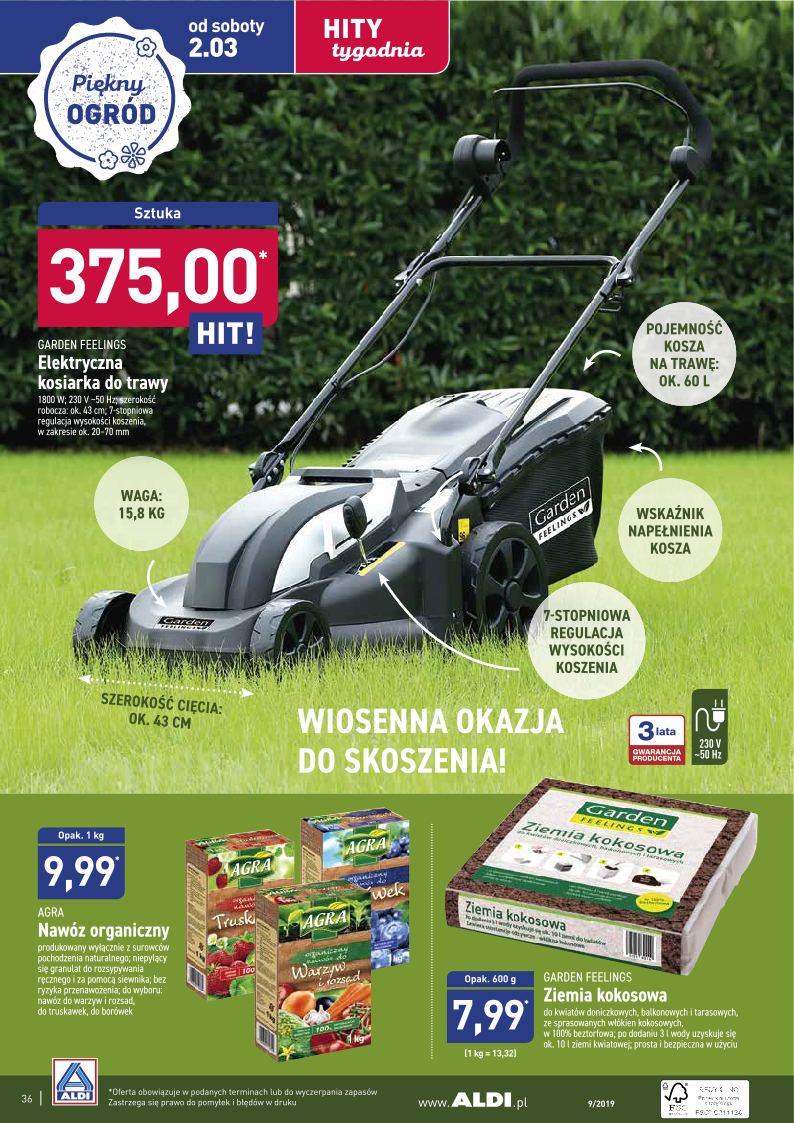 diep Vuiligheid Verstrooien Gazetka promocyjna i reklamowa ALDI, "Okazje tygodnia", od 25/02/2019 do  03/03/2019, s.36