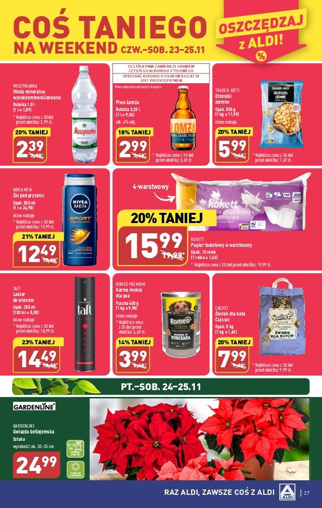 Gazetka promocyjna ALDI do 25/11/2023 str.27