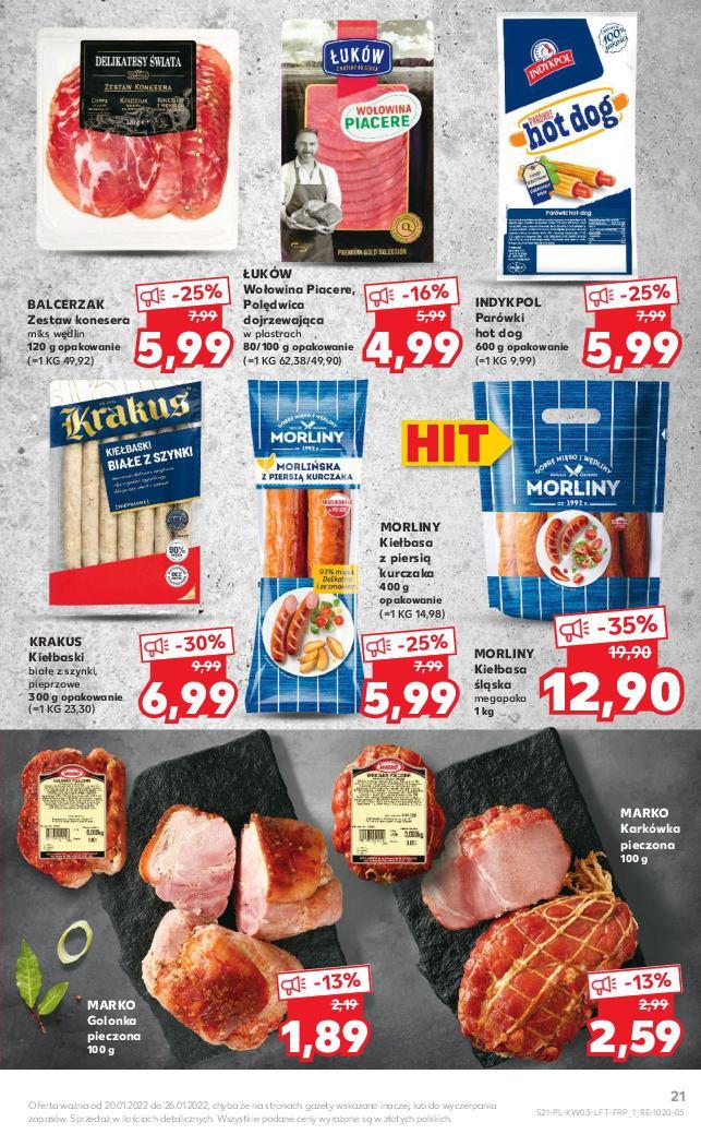 Gazetka promocyjna Kaufland do 26/01/2022 str.21