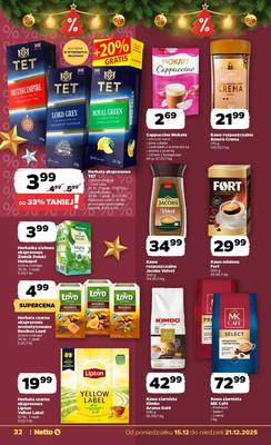 Netto od poniedziałku 