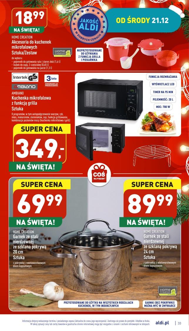 Gazetka promocyjna ALDI do 24/12/2022 str.33