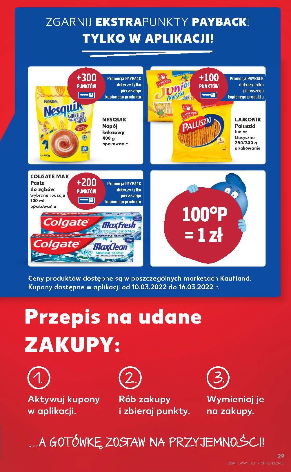 Gazetka promocyjna Kaufland do 16/03/2022 str.29