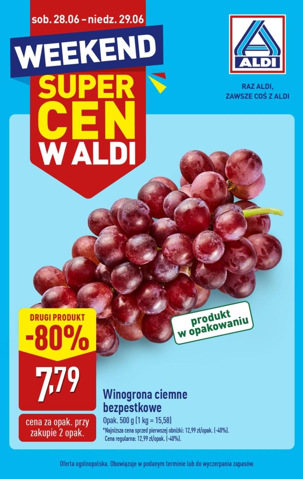 Gazetka promocyjna ALDI do 29/06/2025 str.1