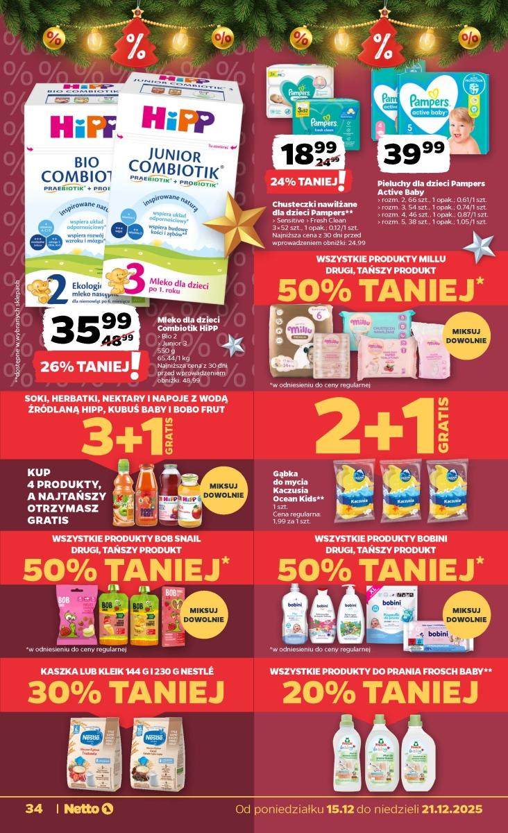 Gazetka promocyjna Netto do 21/12/2025 str.34