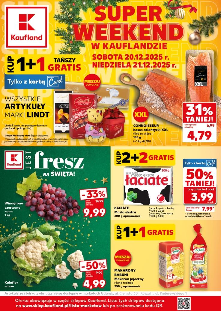Gazetka promocyjna Kaufland do 21/12/2025 str.1