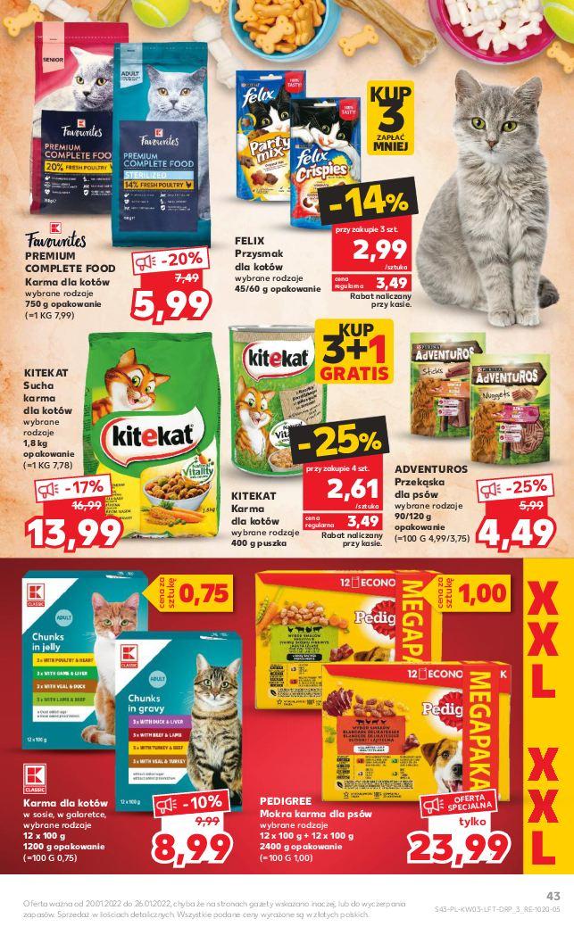 Gazetka promocyjna Kaufland do 26/01/2022 str.43