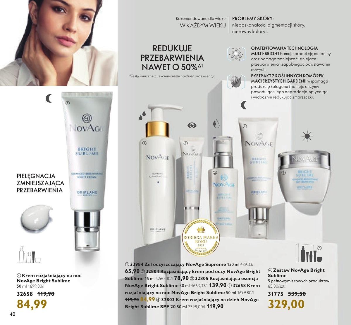 Gazetka promocyjna Oriflame do 03/05/2021 str.40