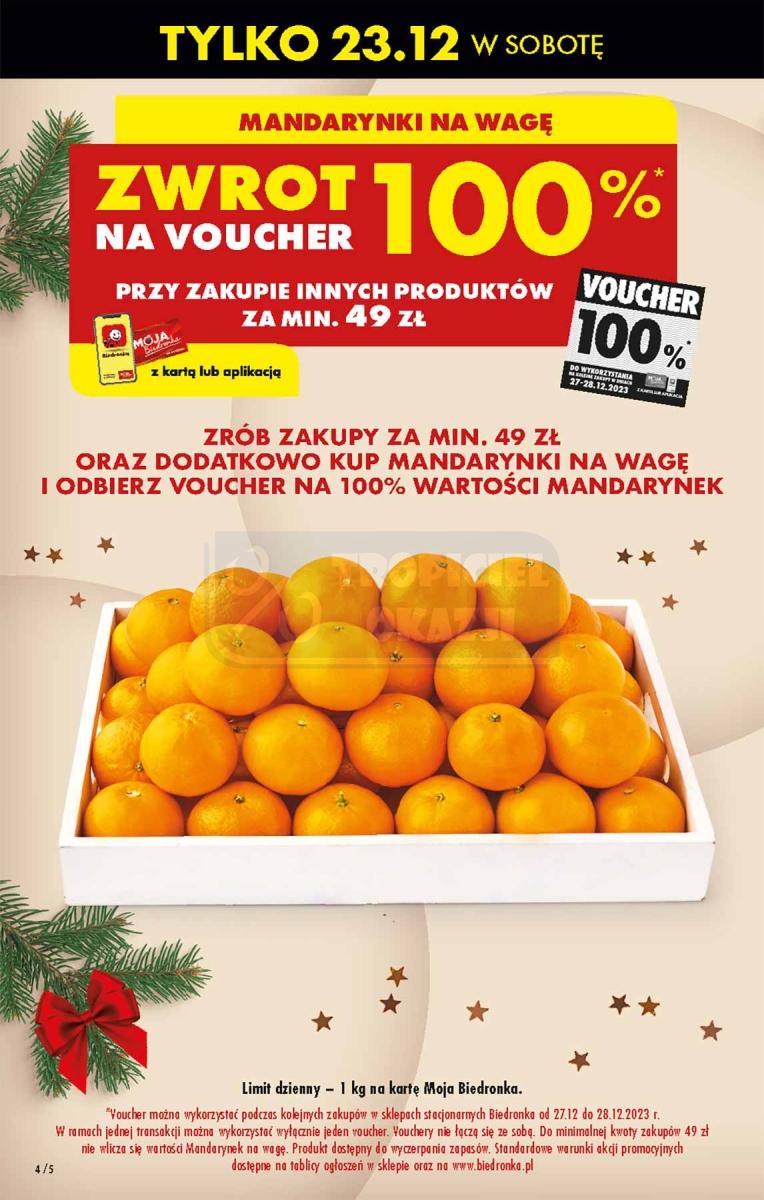 Gazetka promocyjna Biedronka do 27/12/2023 str.4